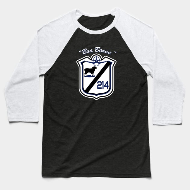 Black Sheep Squadron Baseball T-Shirt by PopCultureShirts